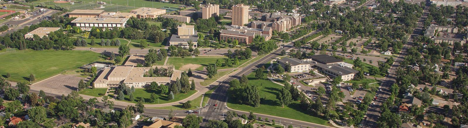 UNC Campus Aerial